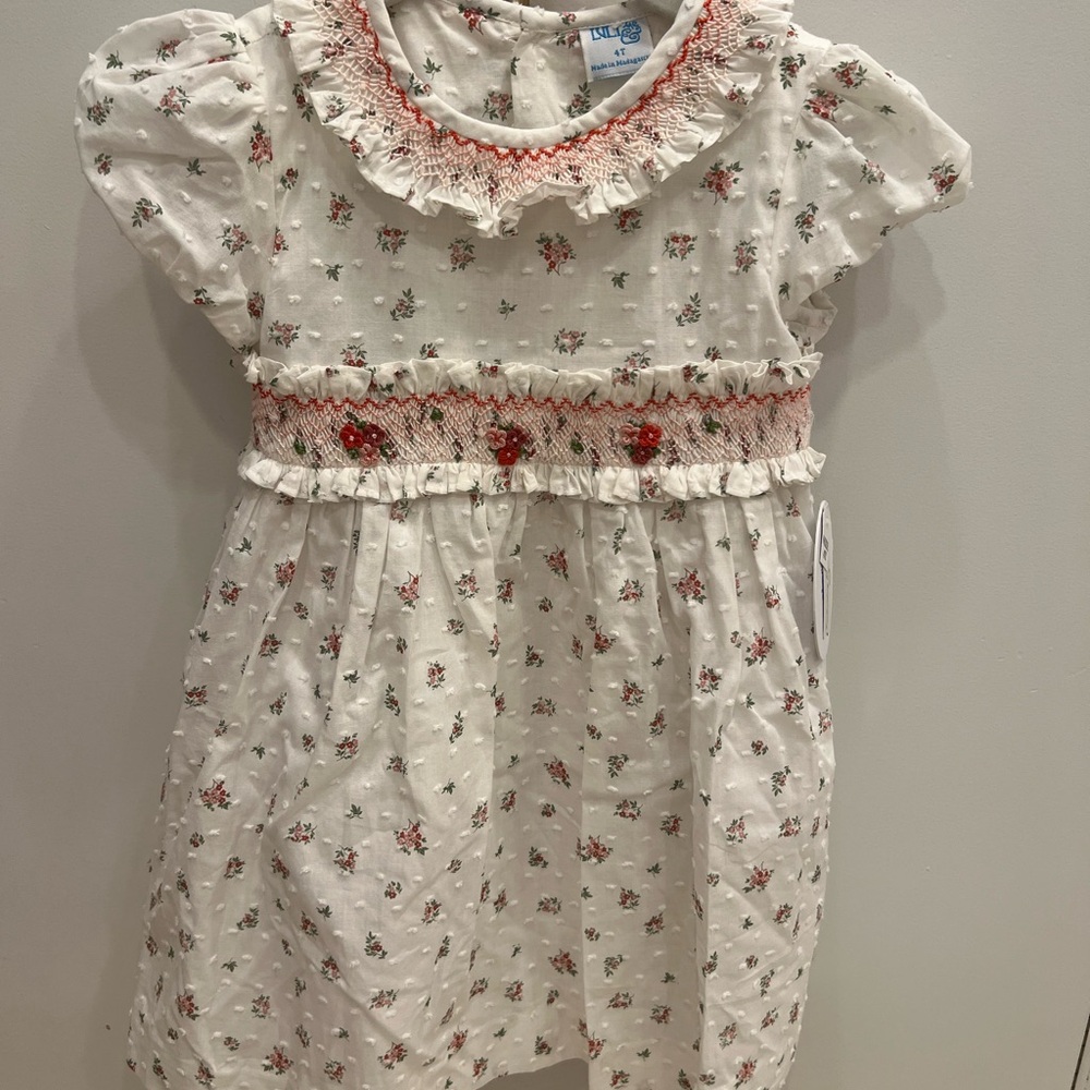 NWT Luli & Me Floral Girls Dress